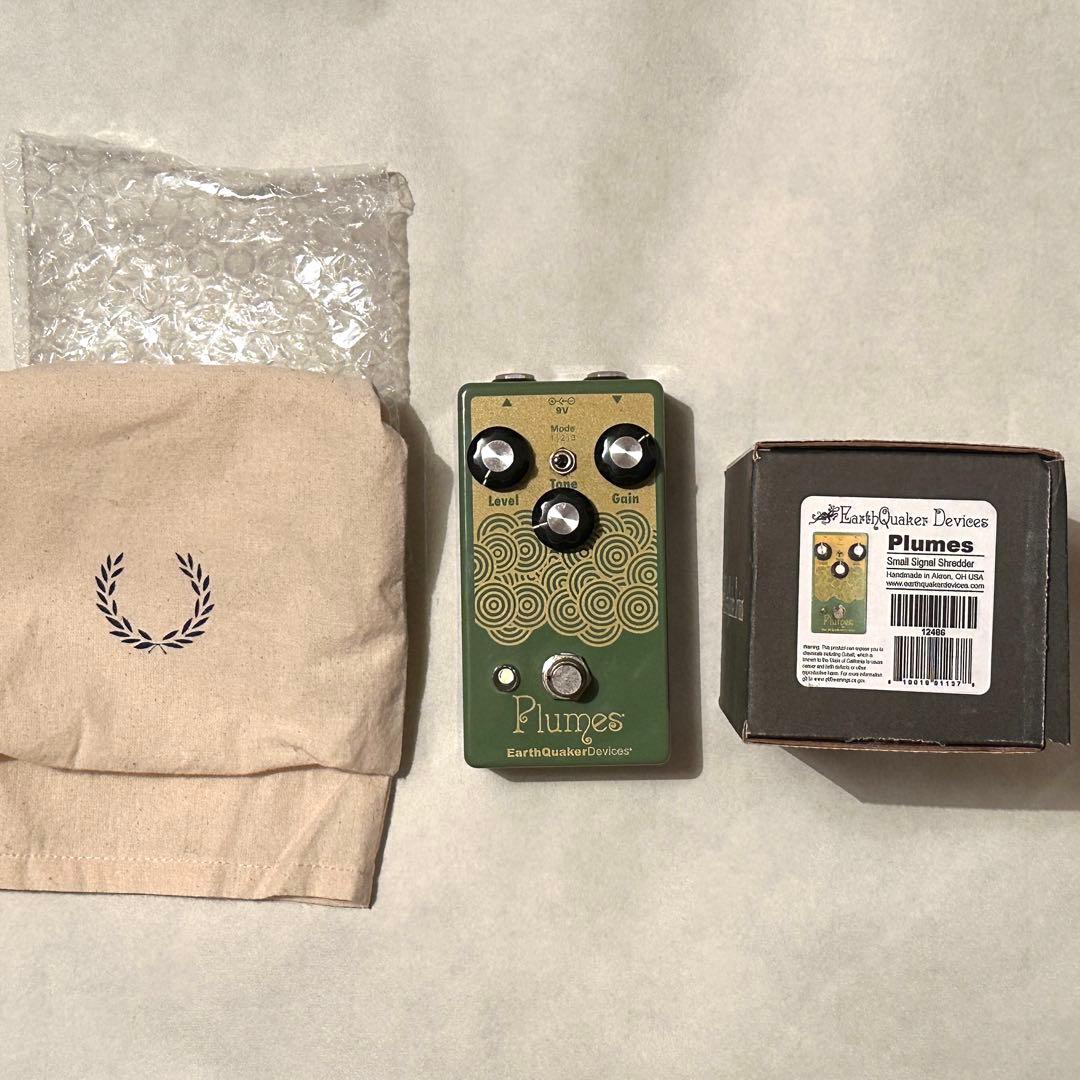 【未使用】EarthQuaker Devices Plumes 箱付き