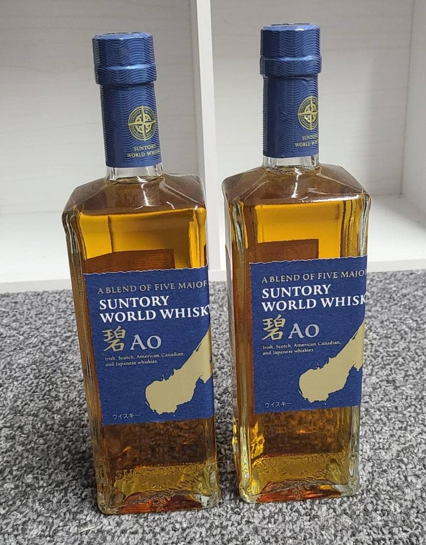 2本セット サントリー ワールドウイスキー 碧Ao 700ml　箱あり