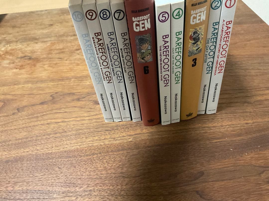 英訳版『はだしのゲン』 全巻セット 中沢啓治