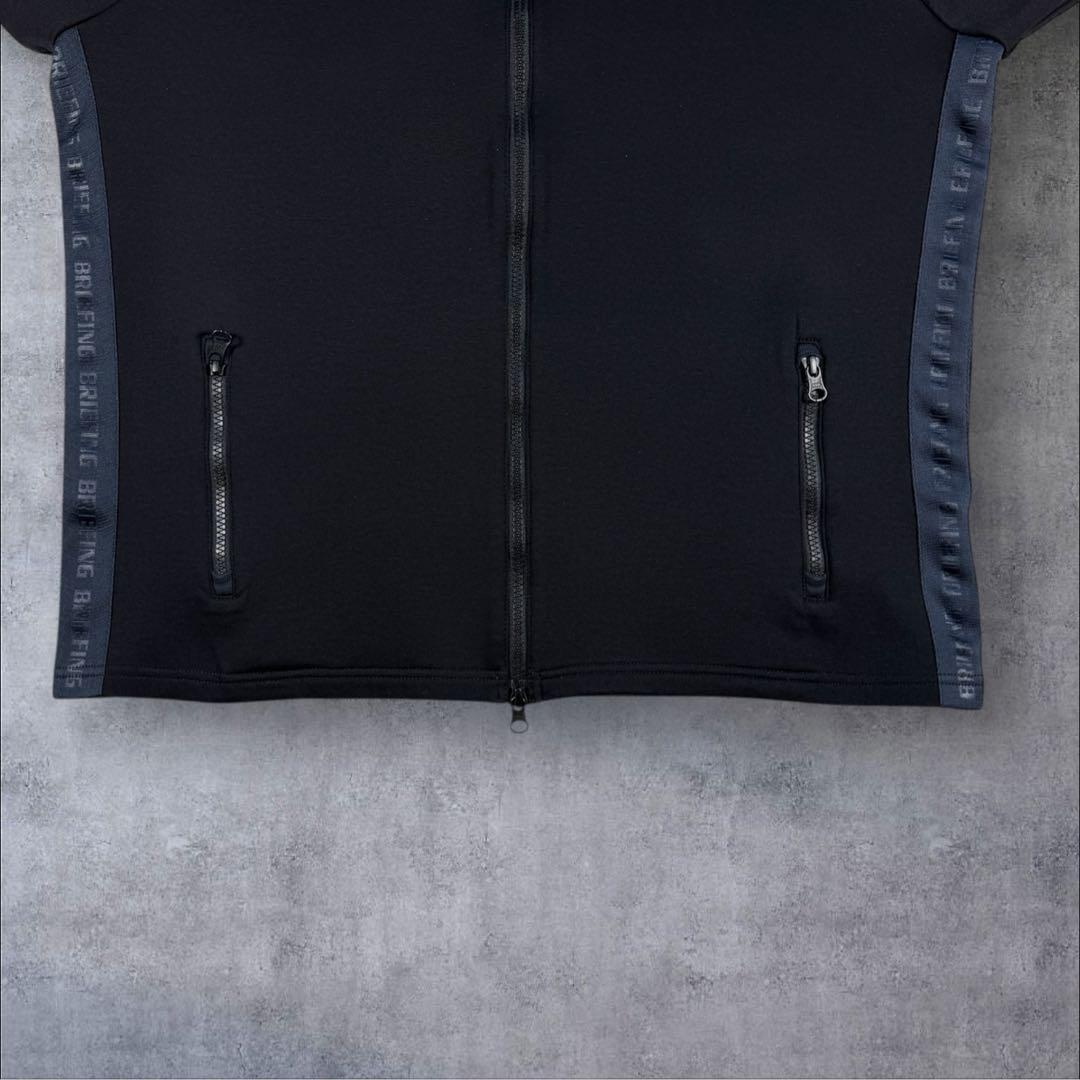 美品 BRIEFING ブリーフィング WARM LOGO LINE PARKA