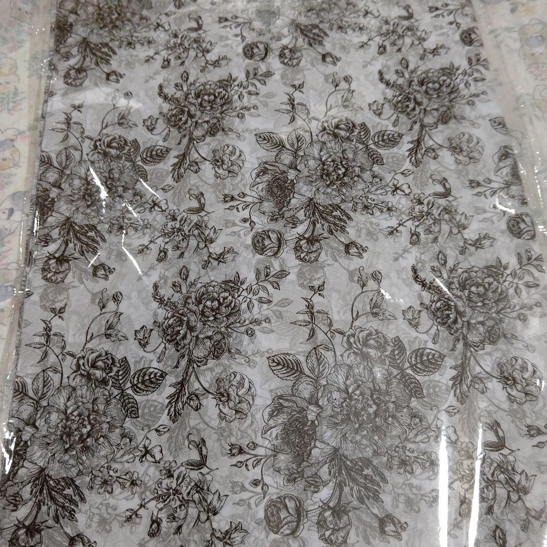 花柄・フルーツ柄薄葉紙