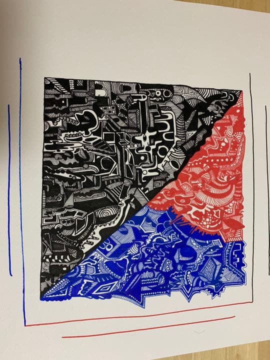 絵画 Destruction and regeneration