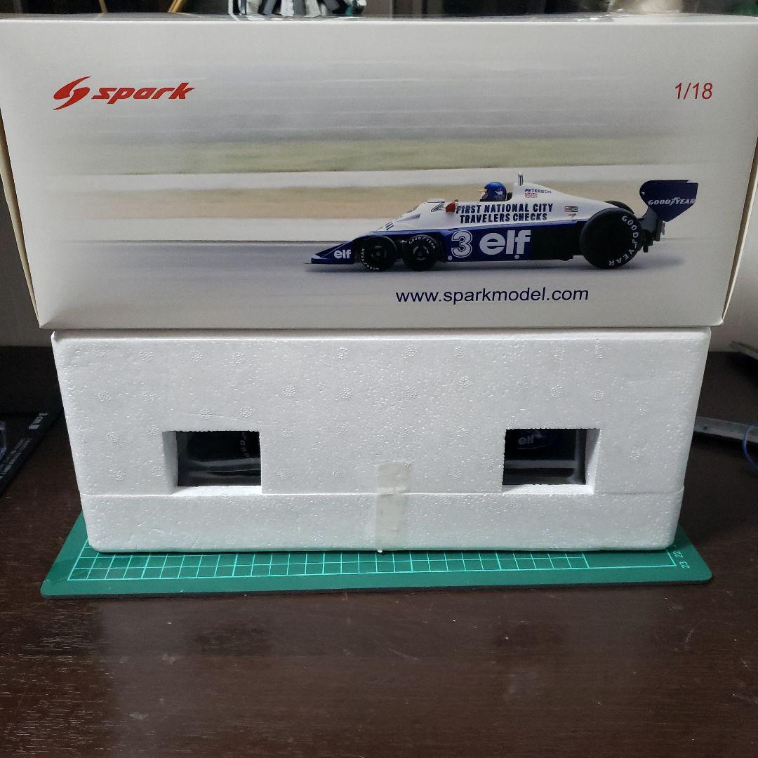 スパーク１/18TyrrellP34　Brazilian　GP1977