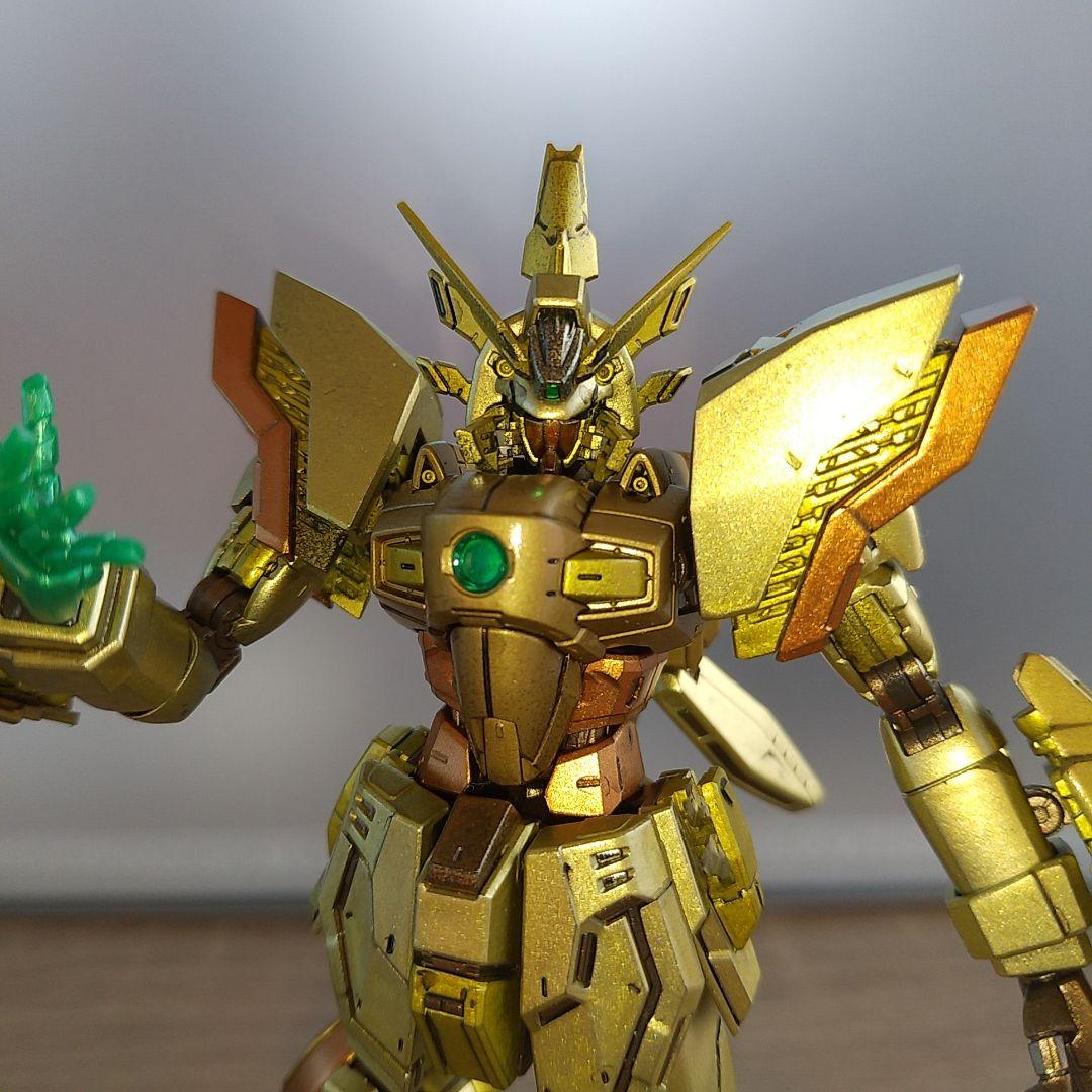 RG シャイニングガンダムゴールドカラー 全塗装完成
