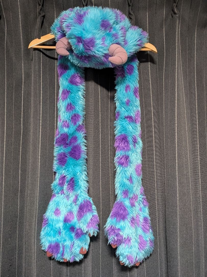 ディズニー　ファンキャップ　サリー　マフラーキャップ