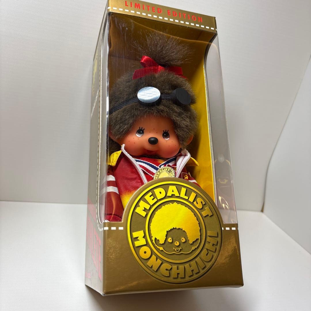 新品 2008年発売 金メダル 水泳 モンチッチ 02524