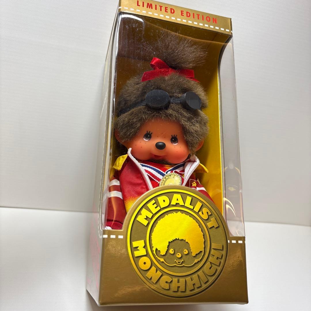 新品 2008年発売 金メダル 水泳 モンチッチ 02524