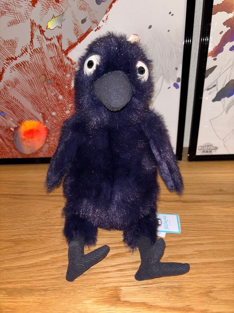 ジェリーキャット　カラス　鳥