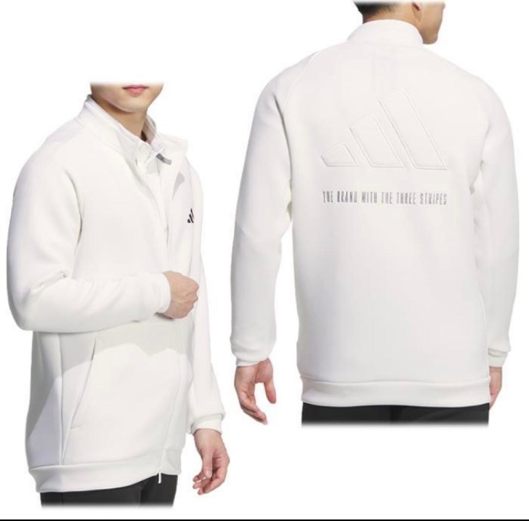 【タグ付き未使用】adidas golf ダンボールニットジャケット