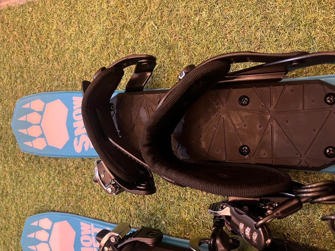 た*き様 feet スノーシュー フリーサイズ 青