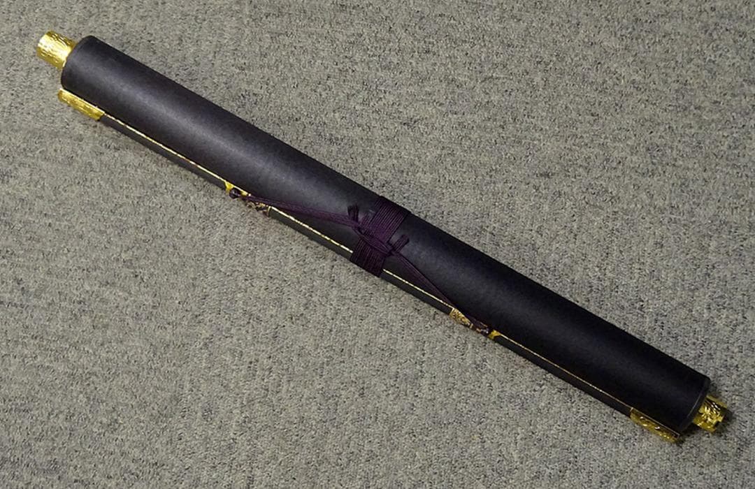 掛軸『西国三十三箇所霊場御朱印 観音菩薩』仏画 絹本 箱無 掛け軸 x10276