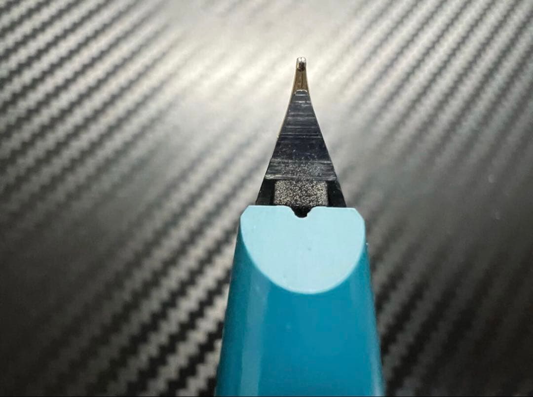 美品 モンブラン 万年筆 ジェネレーション ターコイズ F 細字