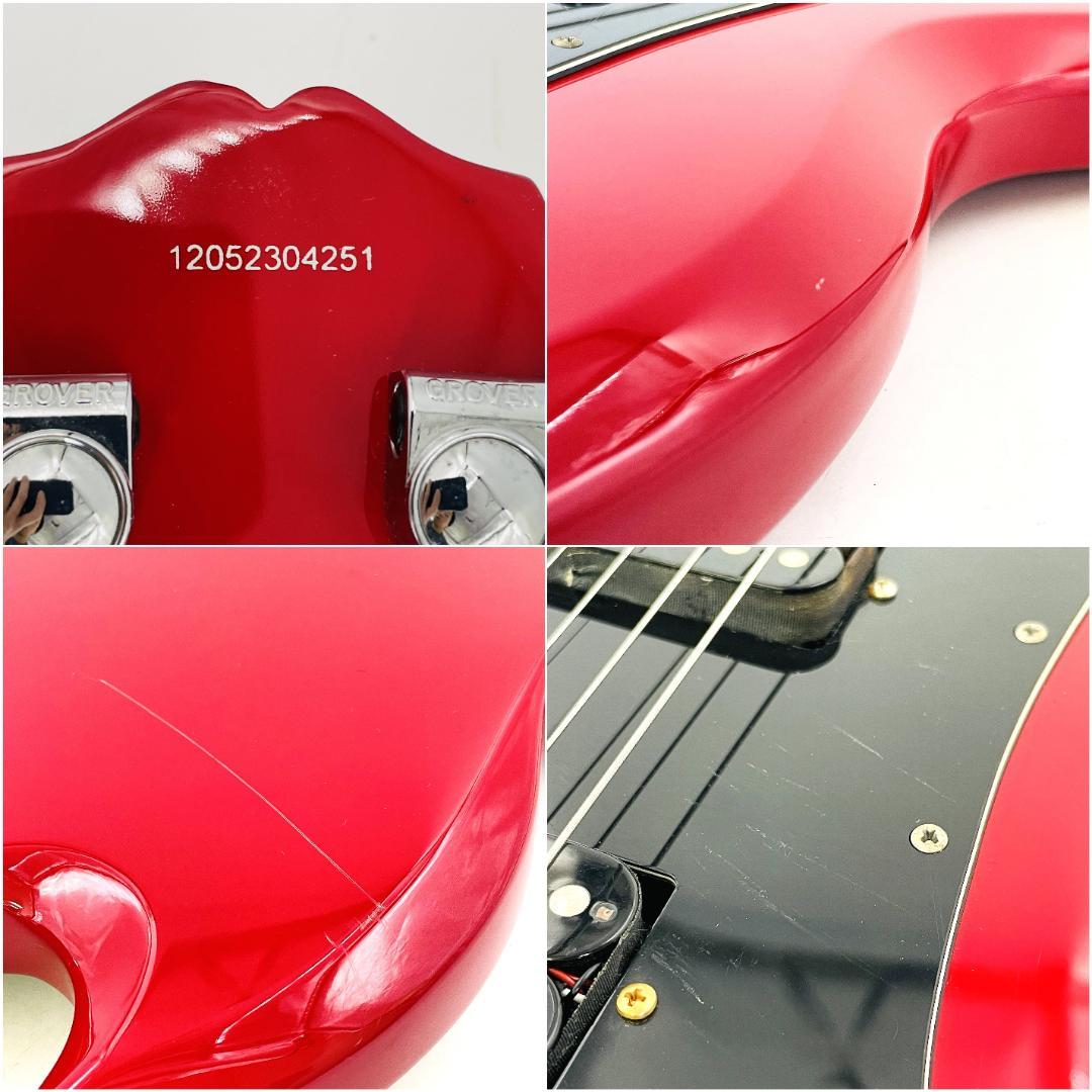 Epiphone SGモデル チェリーレッド Groverペグ搭載 【整備品】
