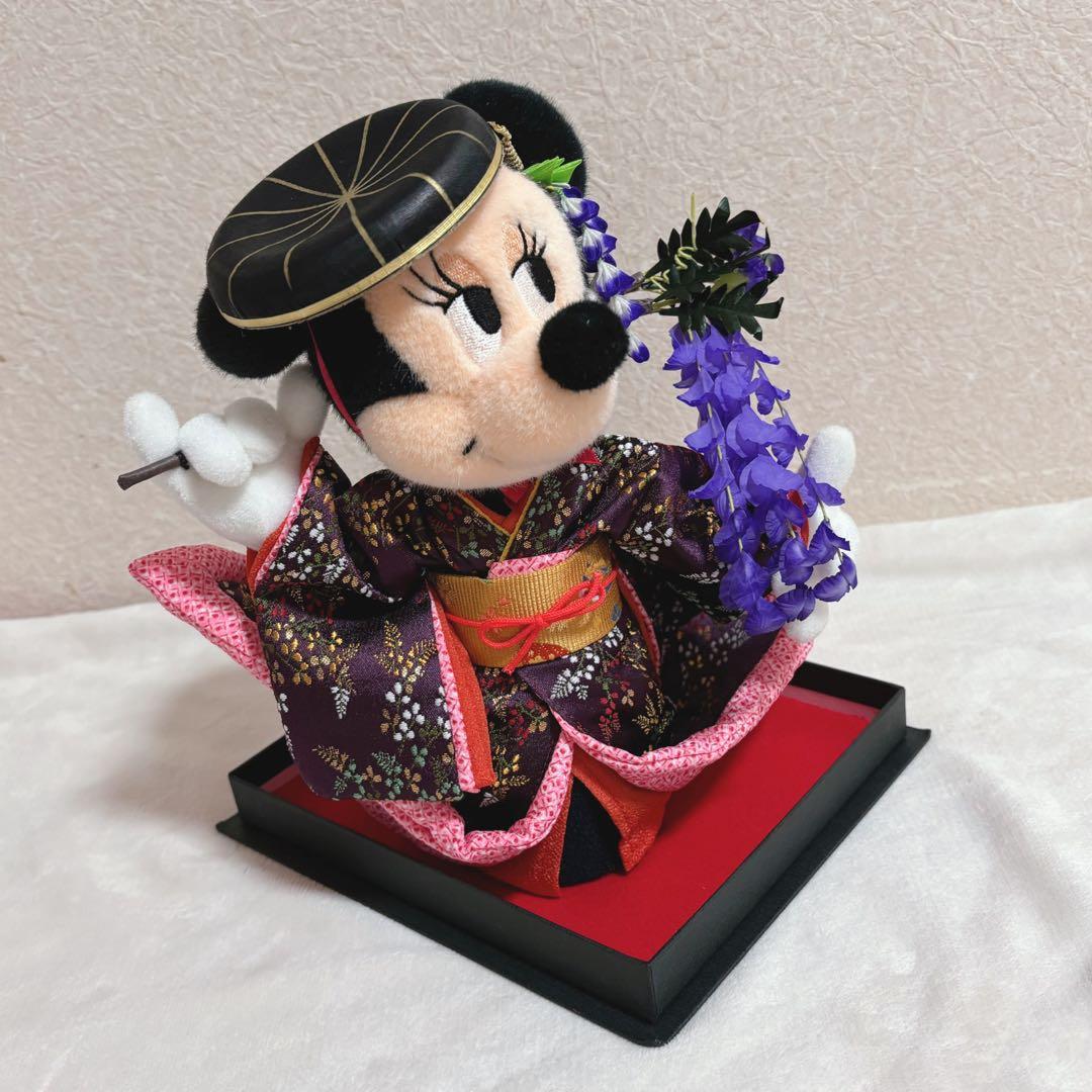 【激レア！入手困難品】ミニーマウス 藤娘　ぬいぐるみ