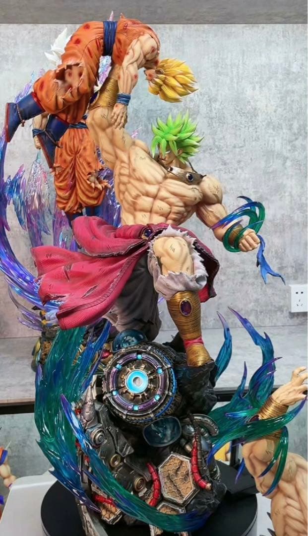 ドラゴンボール 孫悟空 ブロリー フィギュア ガレージキット