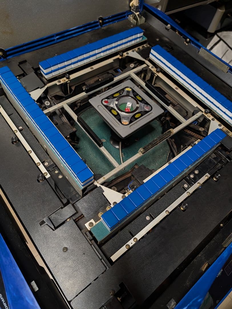 全自動麻雀卓！アモス！セヴィア！電波式点数表示枠！