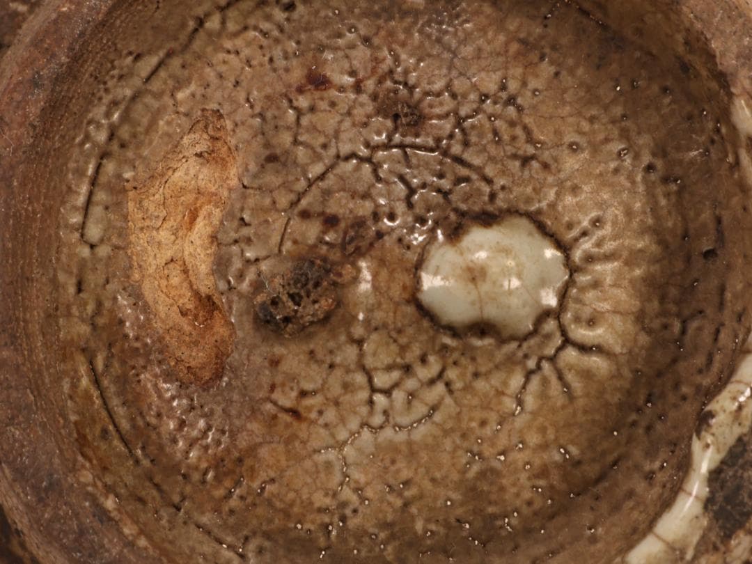 BK403　朝鮮美術　李朝　染付　壷　 高さ約13㎝　白磁　古美術 古道具 時代