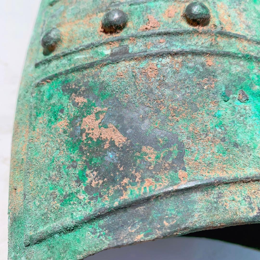 中国　銅鐸　春秋戦国時代　青銅器　骨董　アンティーク　レア