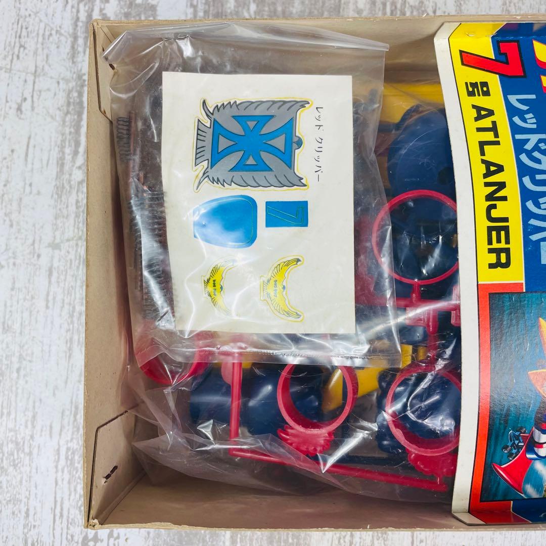【極希少品】アオシマ合体ロボット　アトランジャー 7号レッドクリッパー【未組立】