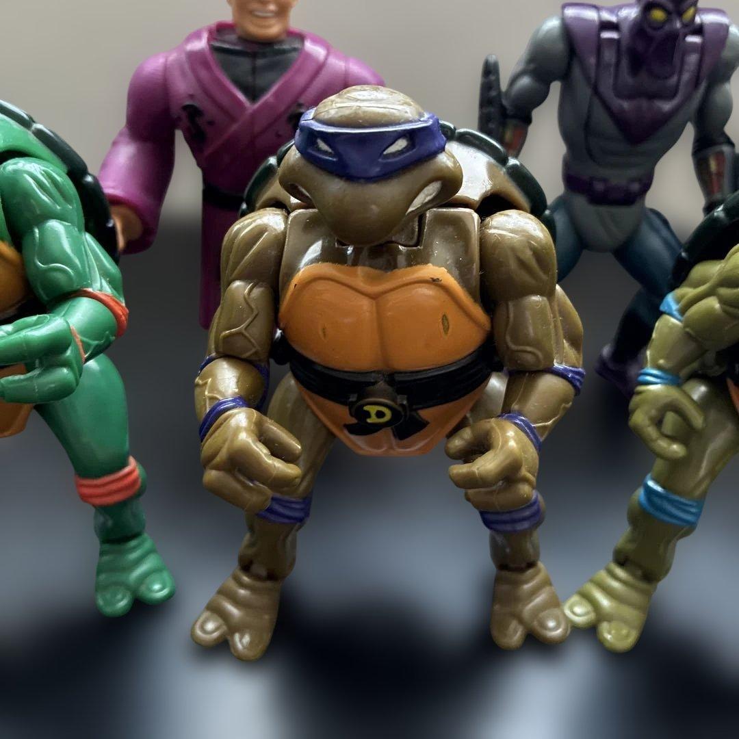 ミュータントタートルズ アクションフィギュア 8体セット
