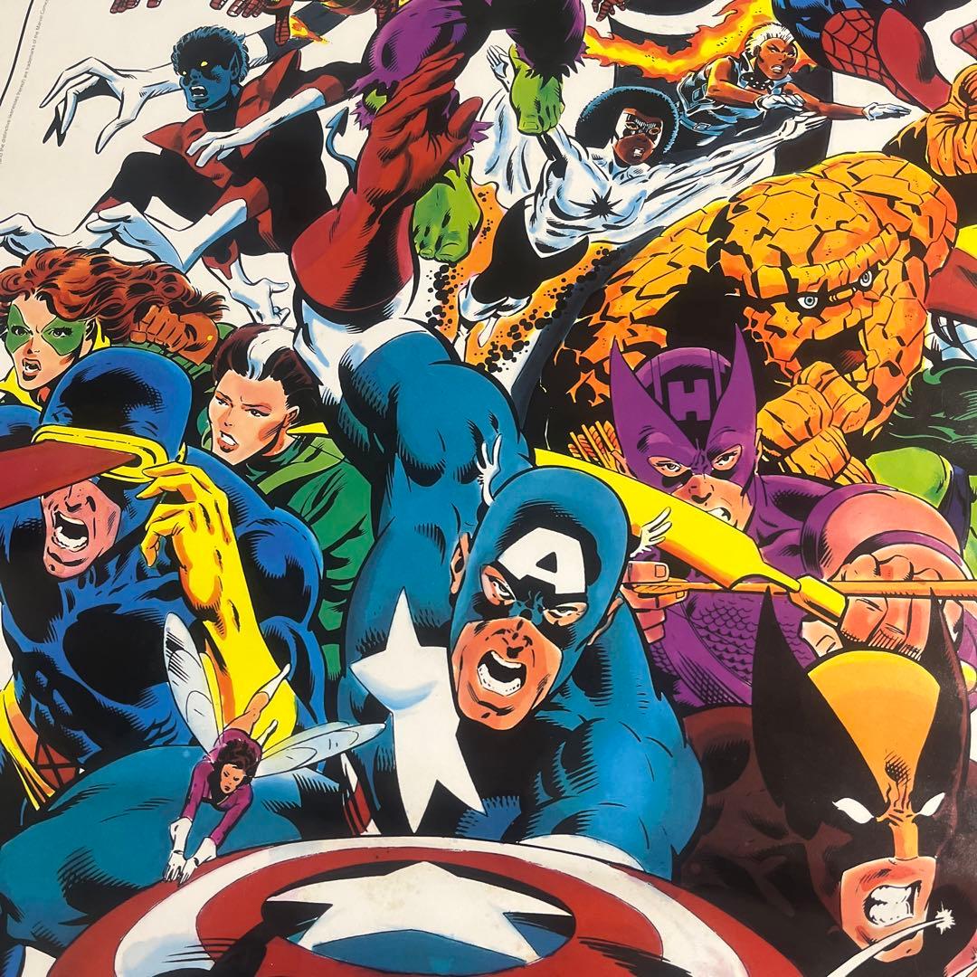 超激レア！　マーヴル　スーパーヒーローズ　シークレットウォーズ　非売品ポスター