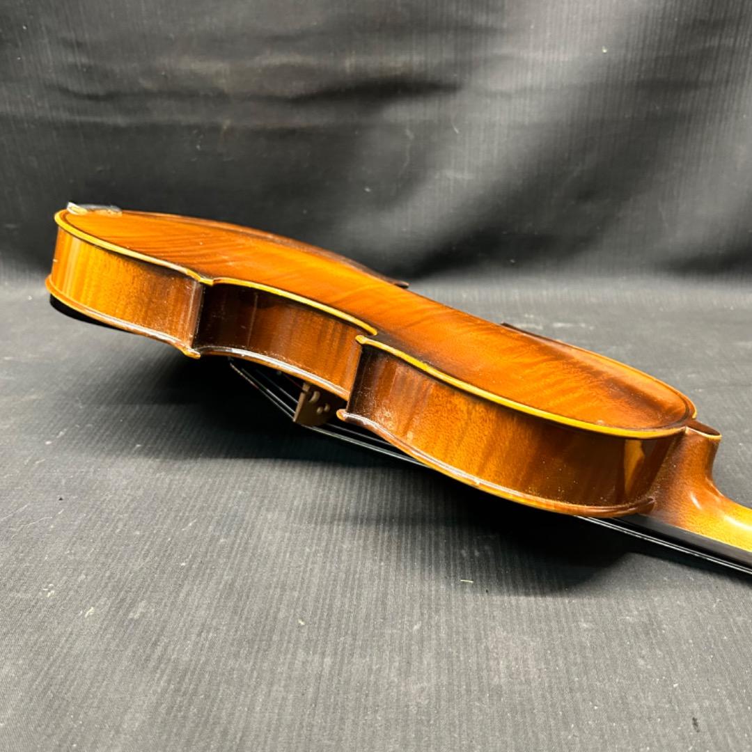 ▽Ed左横1029 カール・ヘフナー バイオリン ケース 弓 肩当 松脂 まとめ