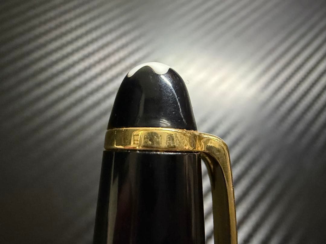 美品 Mont Blanc マイスターシュテュック 164 ボールペン ブラック