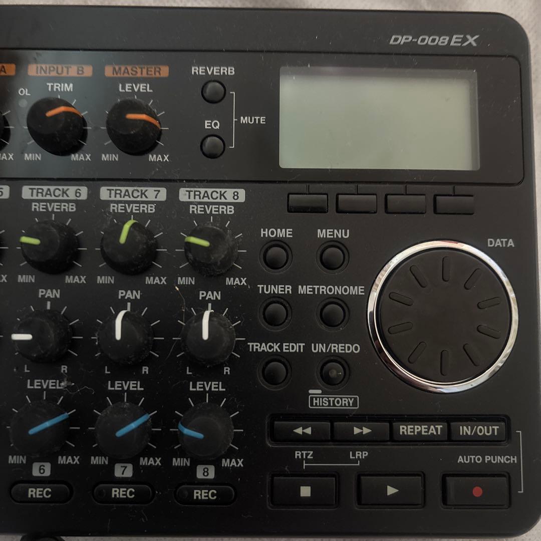 【中古・状態良】TASCAM DP-008EX マルチトラックレコーダー