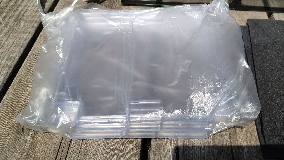 【引取限定、ほほ新品】水槽3つ クリスタルキューブ 150H/B ミニヒーター