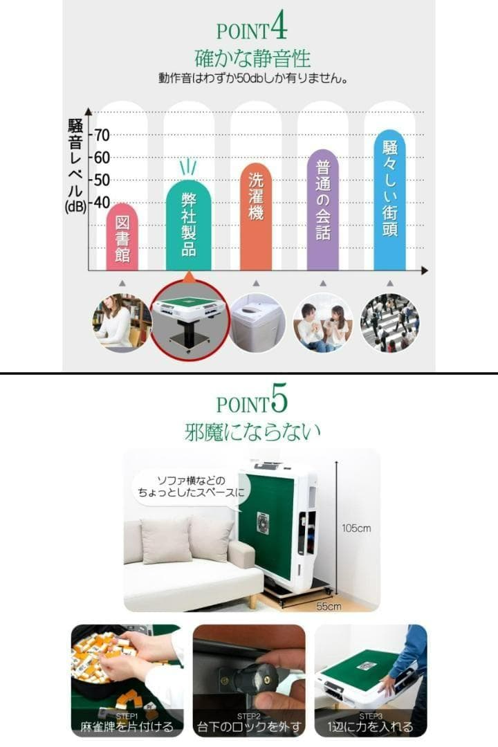 全自動 麻雀卓 点数表示 麻雀台 アルミ脚 折りたたみ 家庭用（マットブラック）