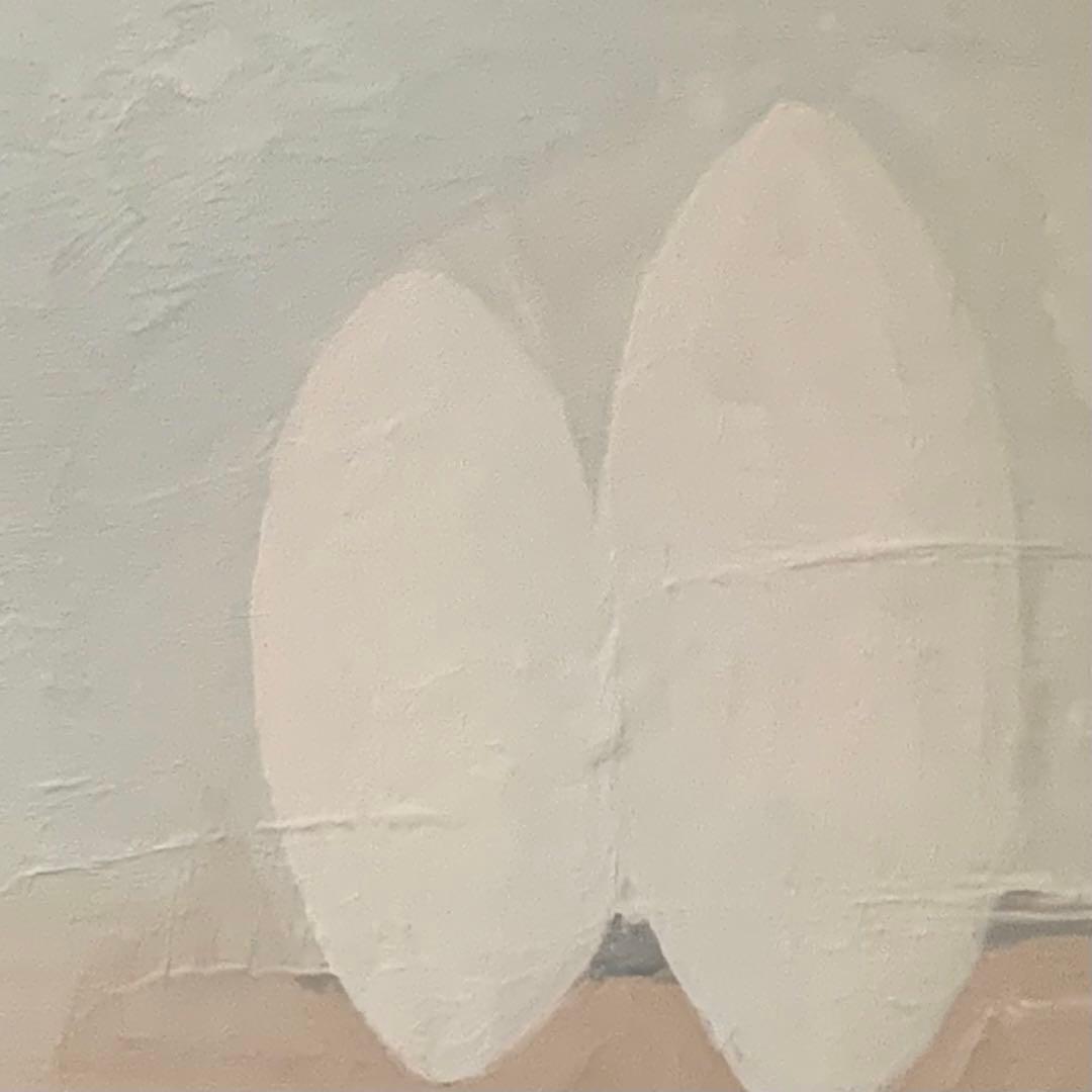 「意識」 油彩 油絵 木製パネルに油彩 現代美術 oil on board 絵