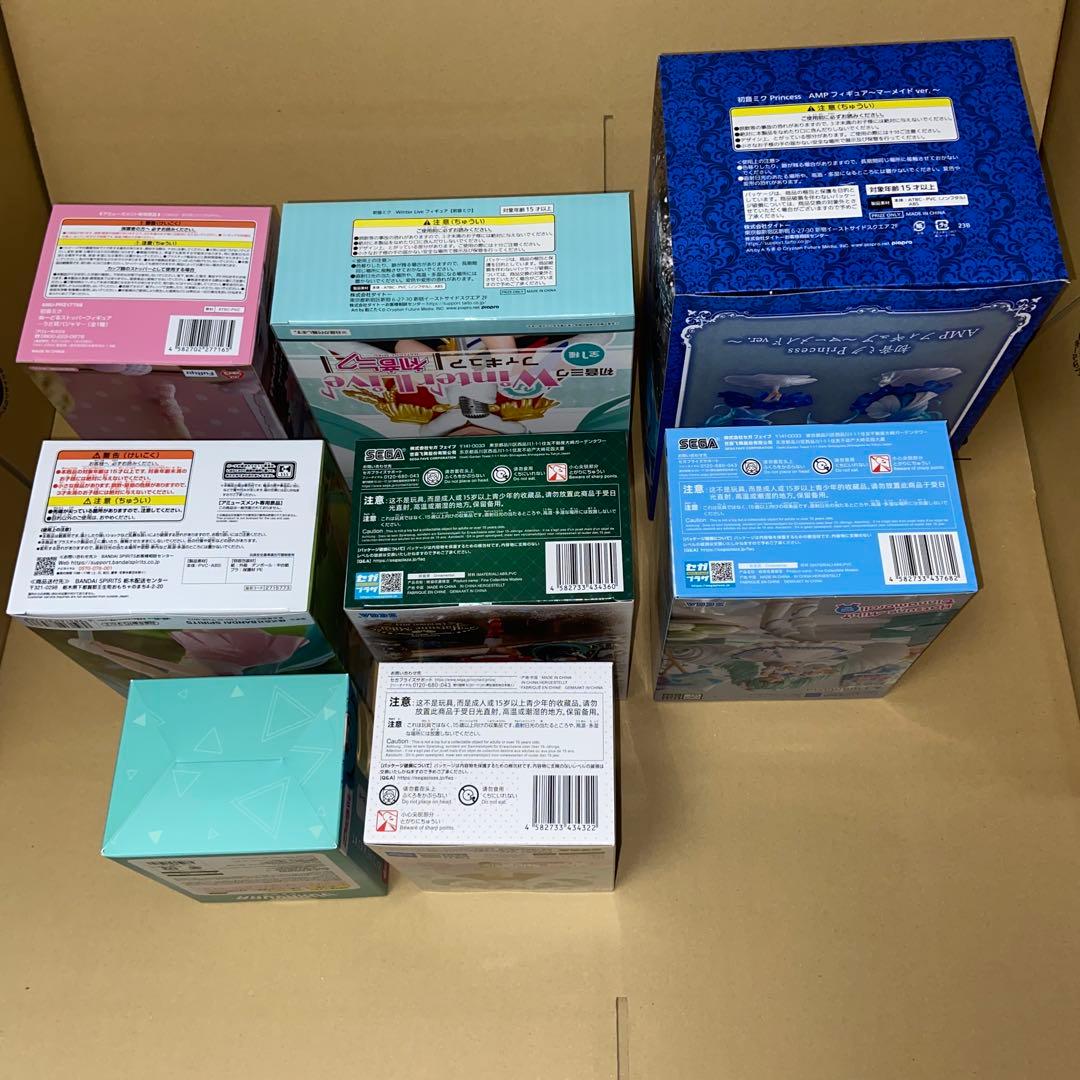 初音ミク フィギュア　8個　まとめ売り　新品未開封