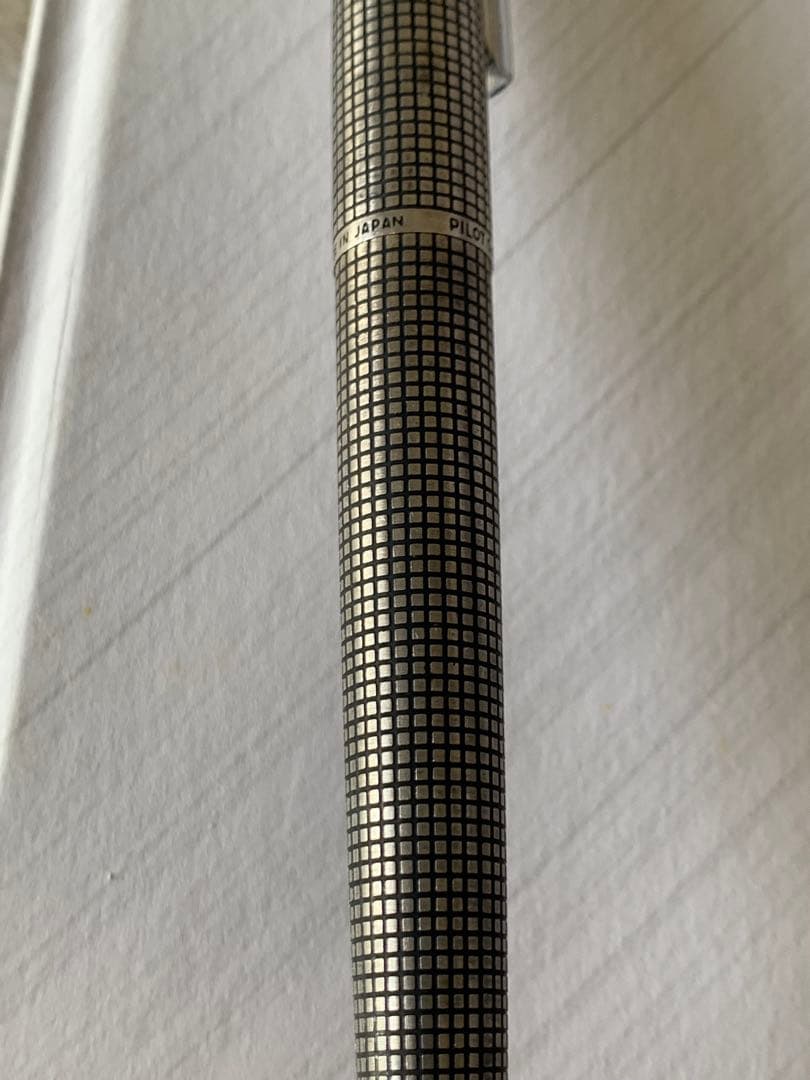 PILOT（パイロット） カスタム スターリングシルバー 万年筆 18K WG