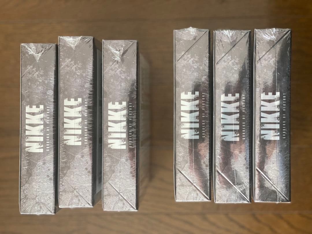 ヴァイスシュヴァルツ　勝利の女神NIKKE　シュリンク付き　6BOX　プロモ2枚