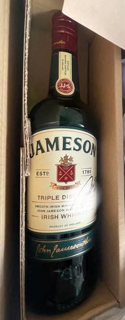 新品未開封　限定　ZICOジコサイン入り　WISKYボトル　ウィスキー