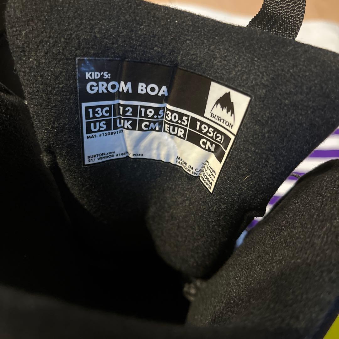 BURTON BLAX GROM スノーボードブーツ