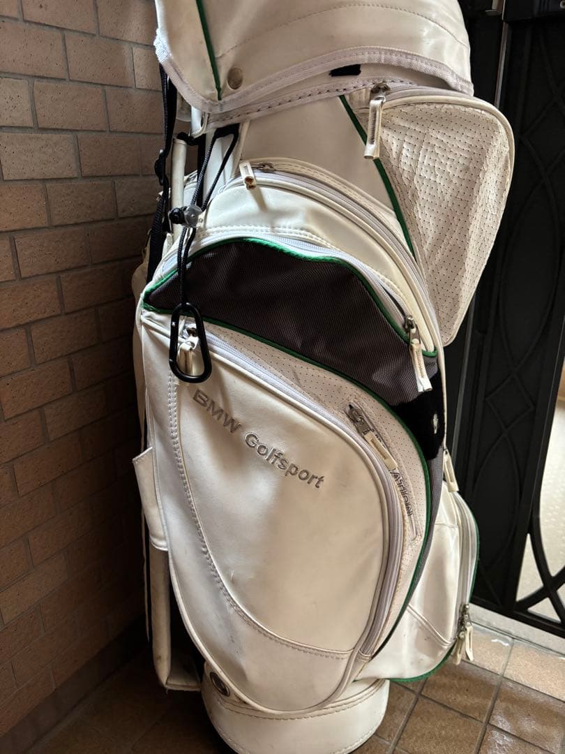  ゴルフキャディバッグ ホワイト