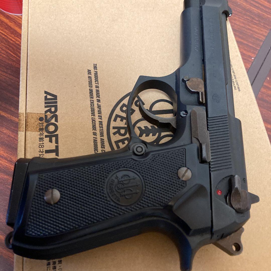 ウェスタンアームズ　[軽ジャンク品]ベレッタM92FSカーボンブラック