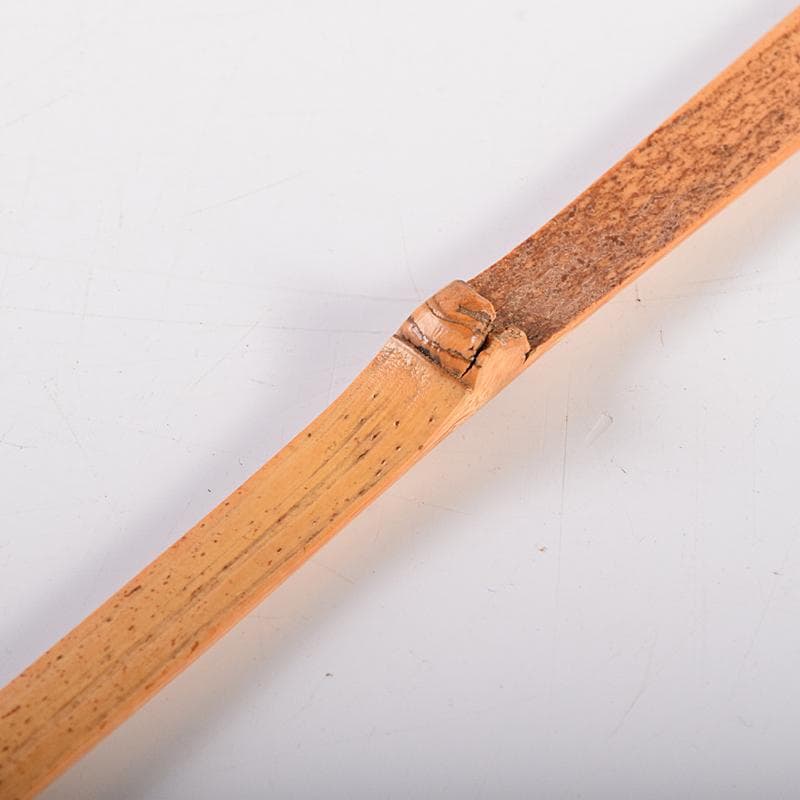 茶道具　黒田正玄下削　表千家十三代即中斎　自作茶杓　共筒共箱　D　R7945