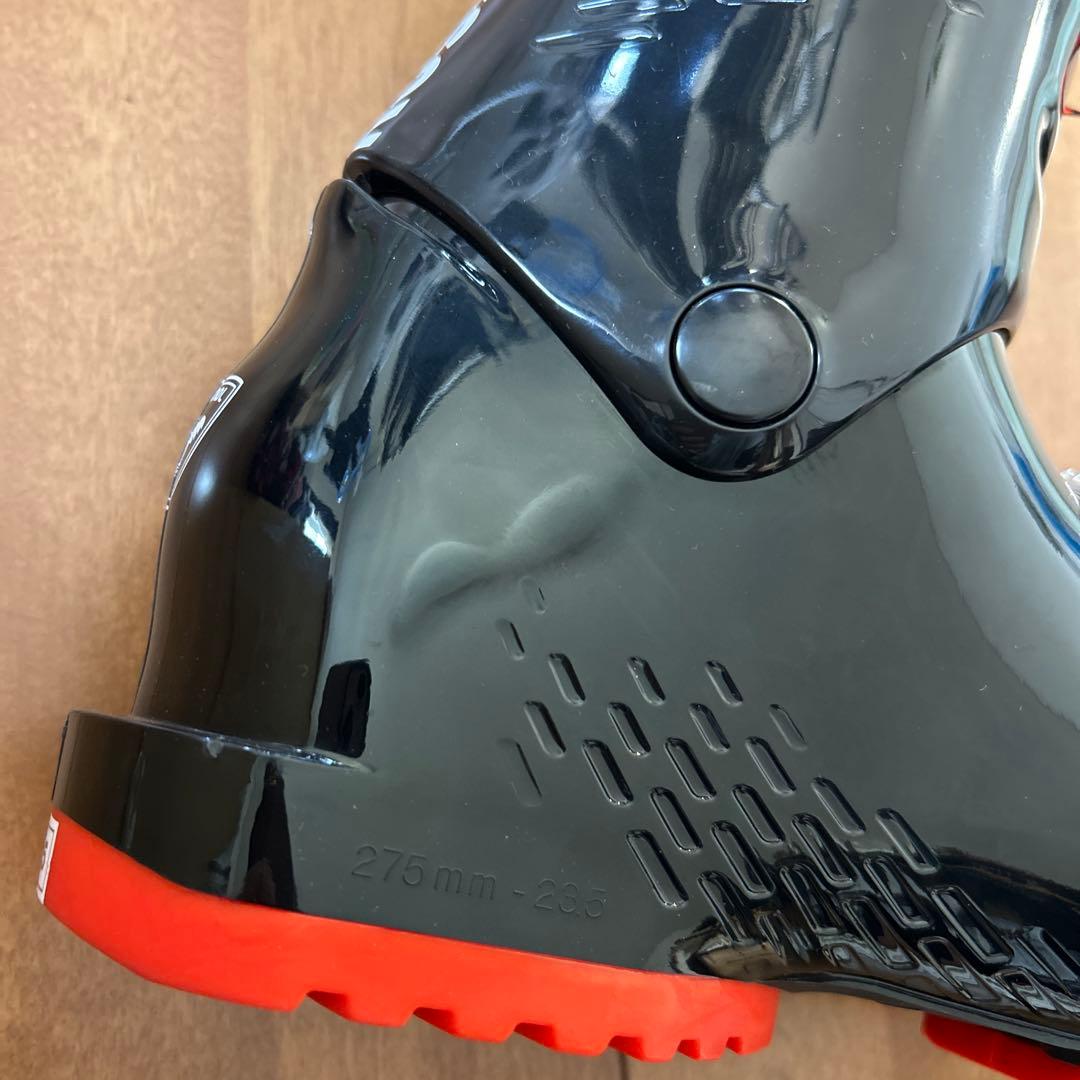 ROSSIGNOL 子ども用スキーブーツ 275mm 黒/オレンジ 23.5