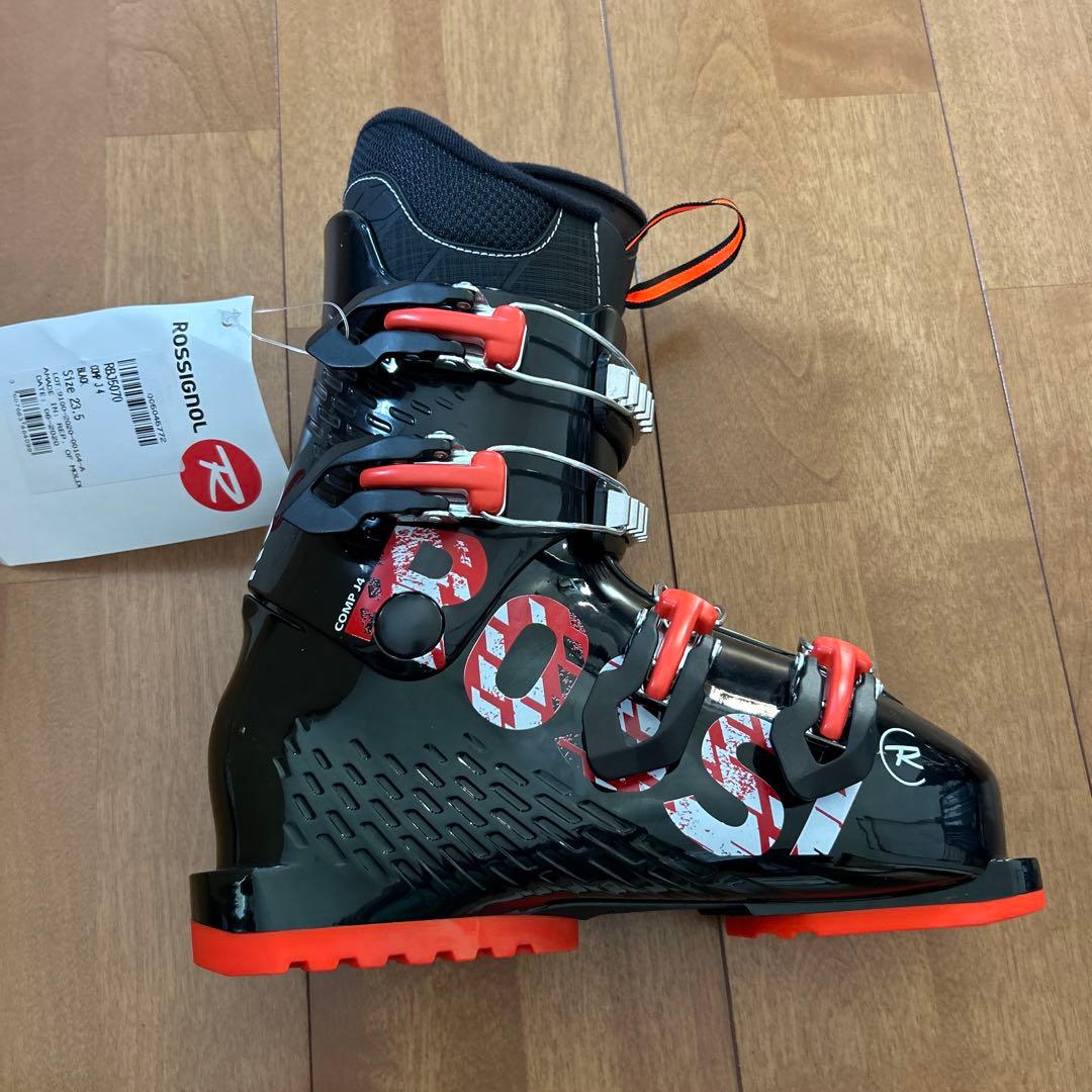 ROSSIGNOL 子ども用スキーブーツ 275mm 黒/オレンジ 23.5
