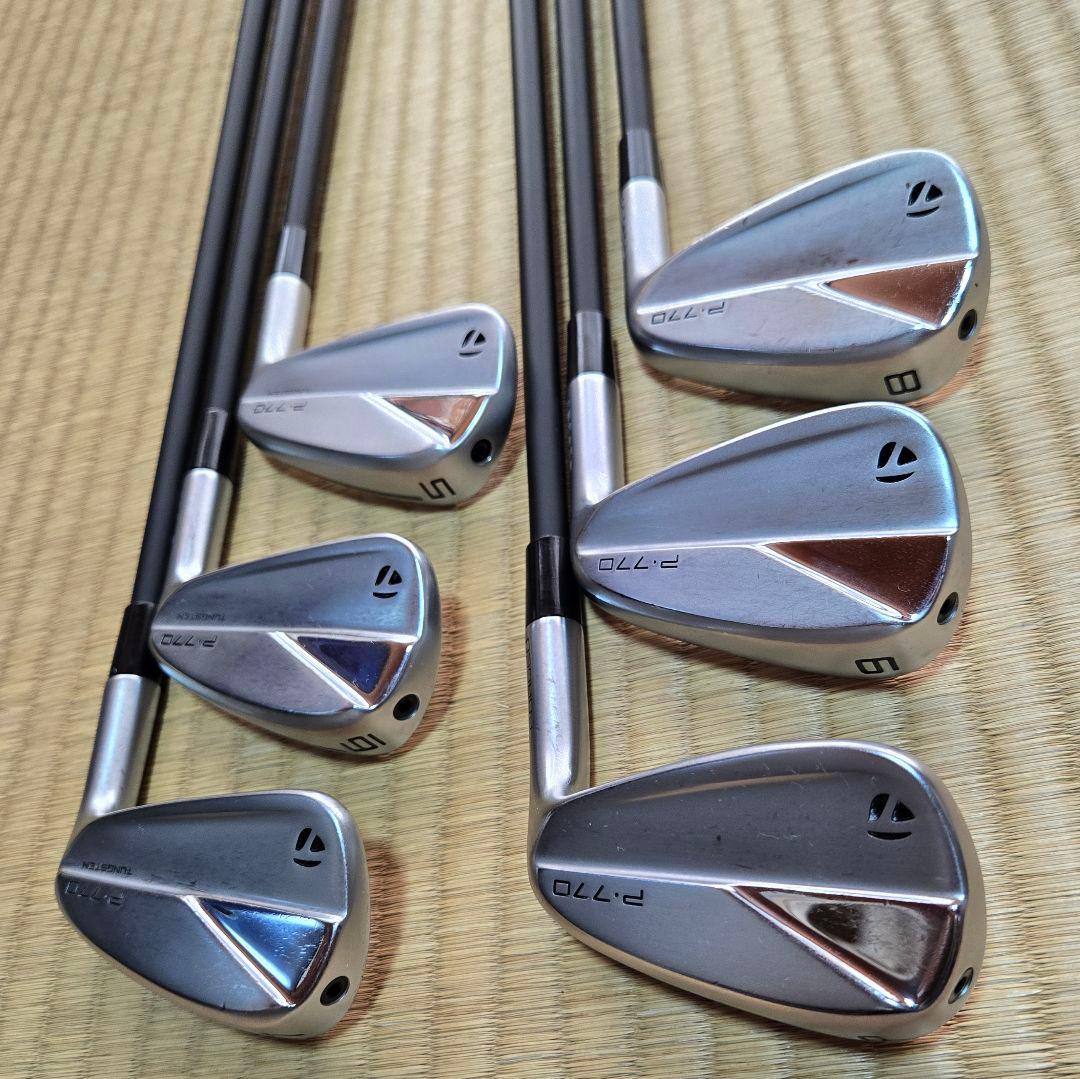 週末限定価格　テーラーメイド　P770アイアン　TRAVIL105S