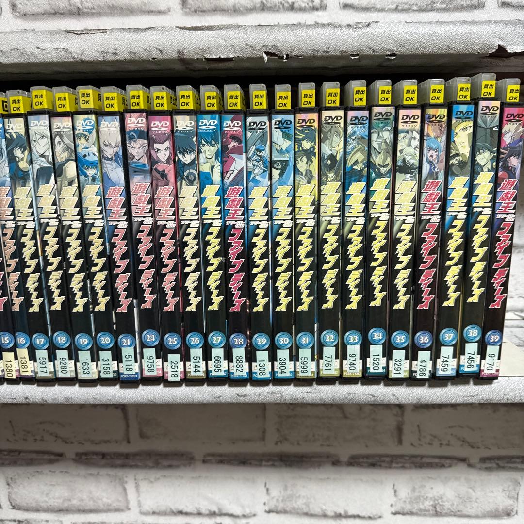 遊戯王5D‘s DVD 36巻セット