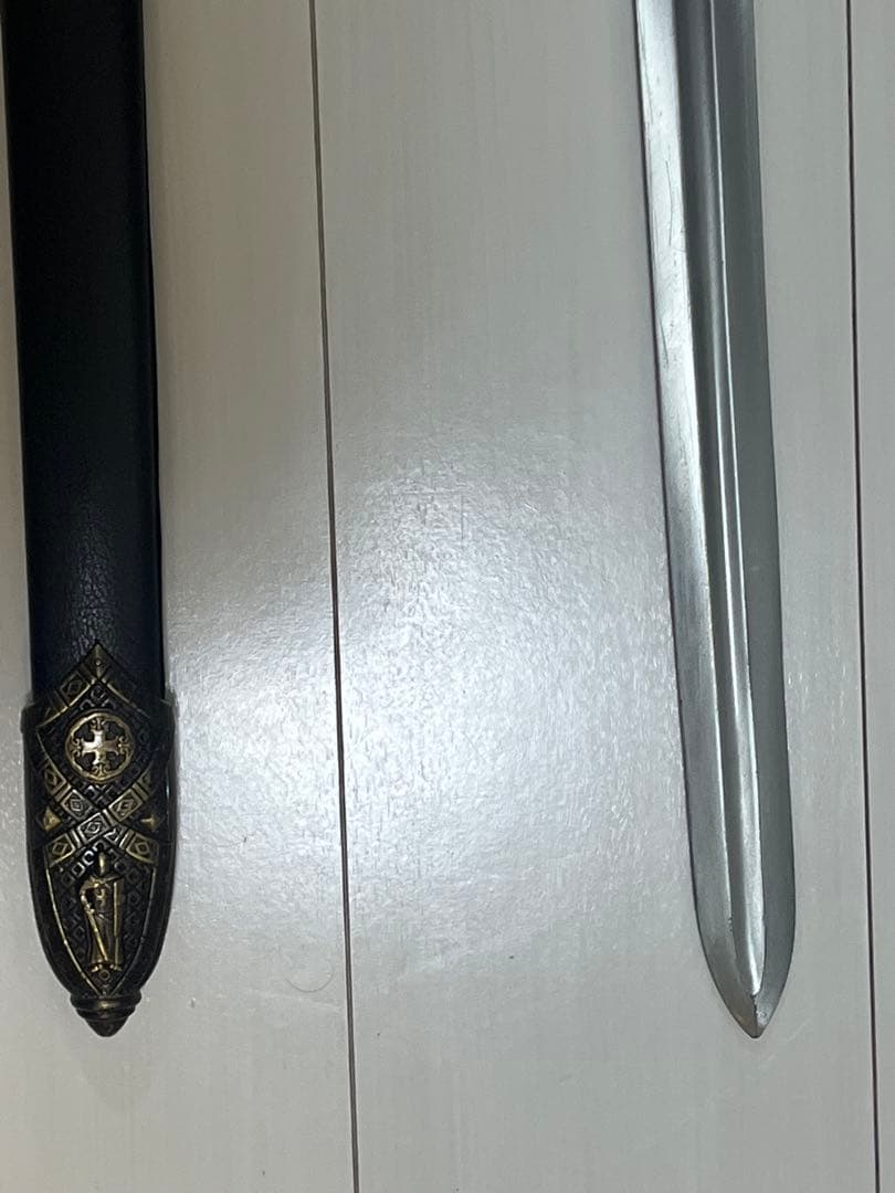 【模造刀　西洋剣】ナイトテンプラーソード　ステンレス鋼刃