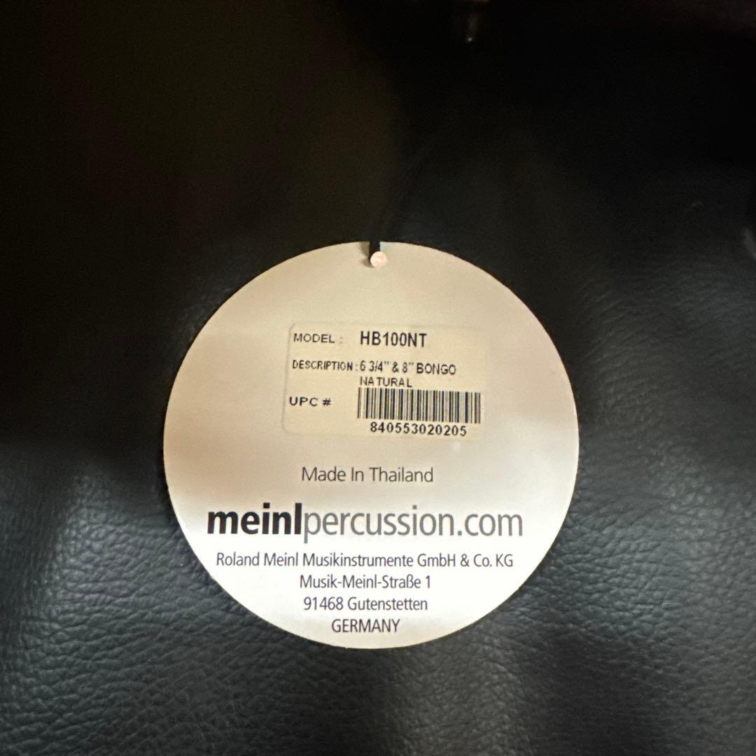 ル*ト様 マイネル MEINL HB100NT Headlinerシリーズウッド