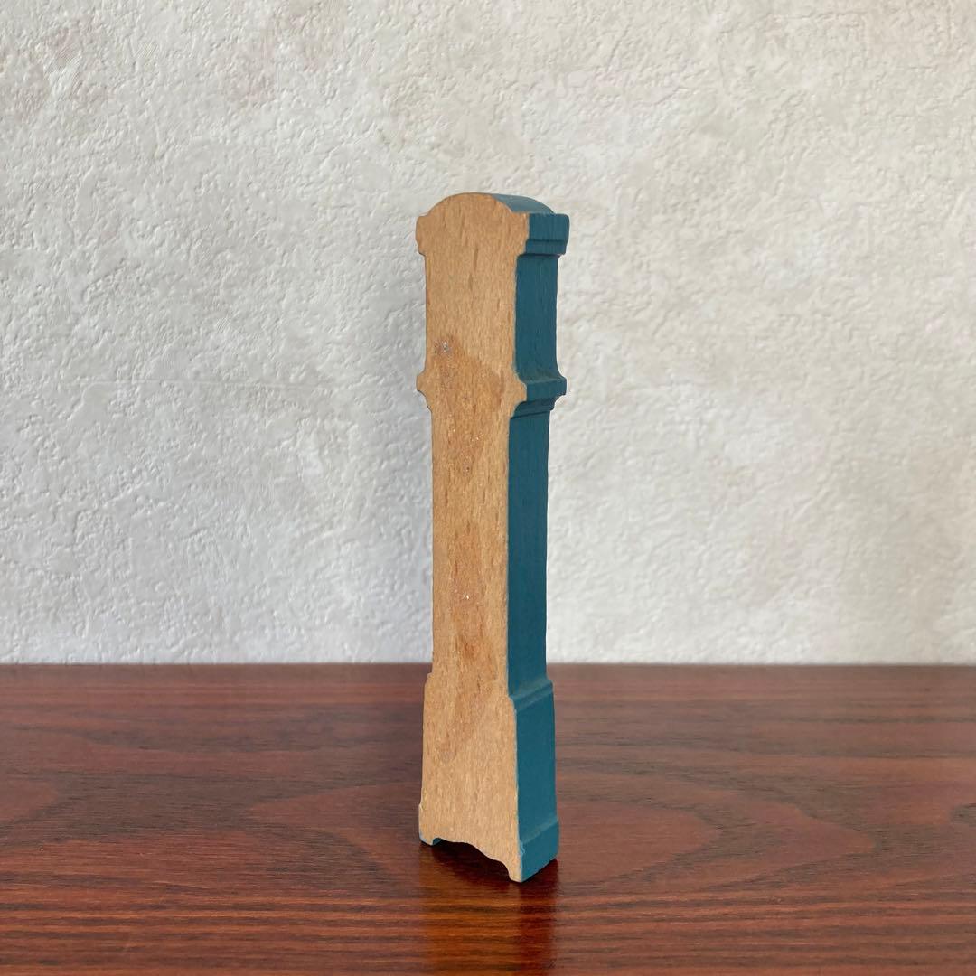 青い時計台　ミニチュア　ドールハウス　スウェーデン　北欧　ヴィンテージ