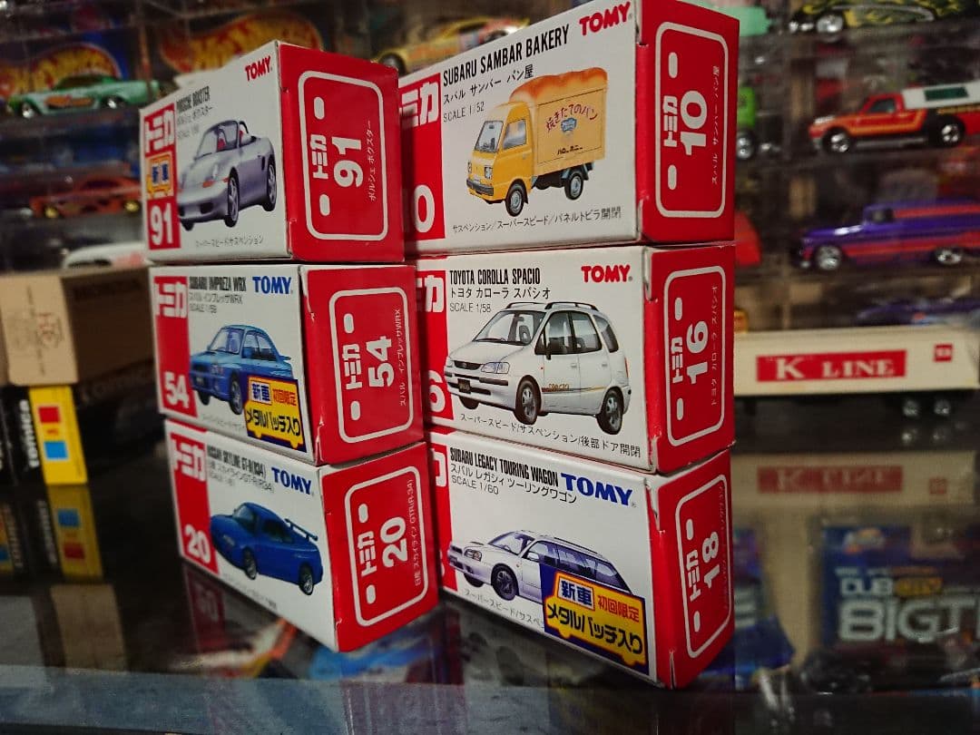【SOLD】専用絶版トミカ6台×3