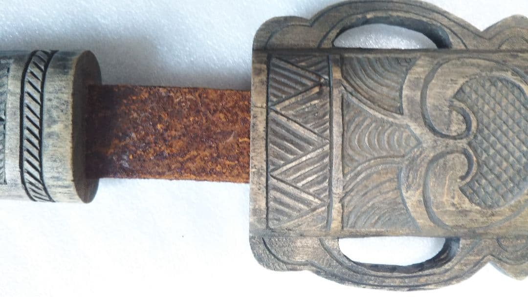 (値下げ)アイヌタシロ　当時物　希少民芸品