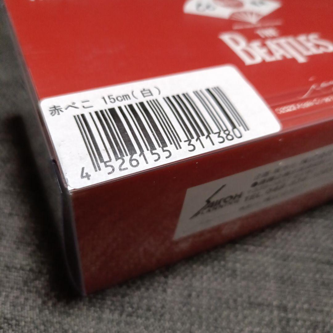 新品未開封/The Beatles★60周年・日本伝統工芸品 赤ベコ・白15cm