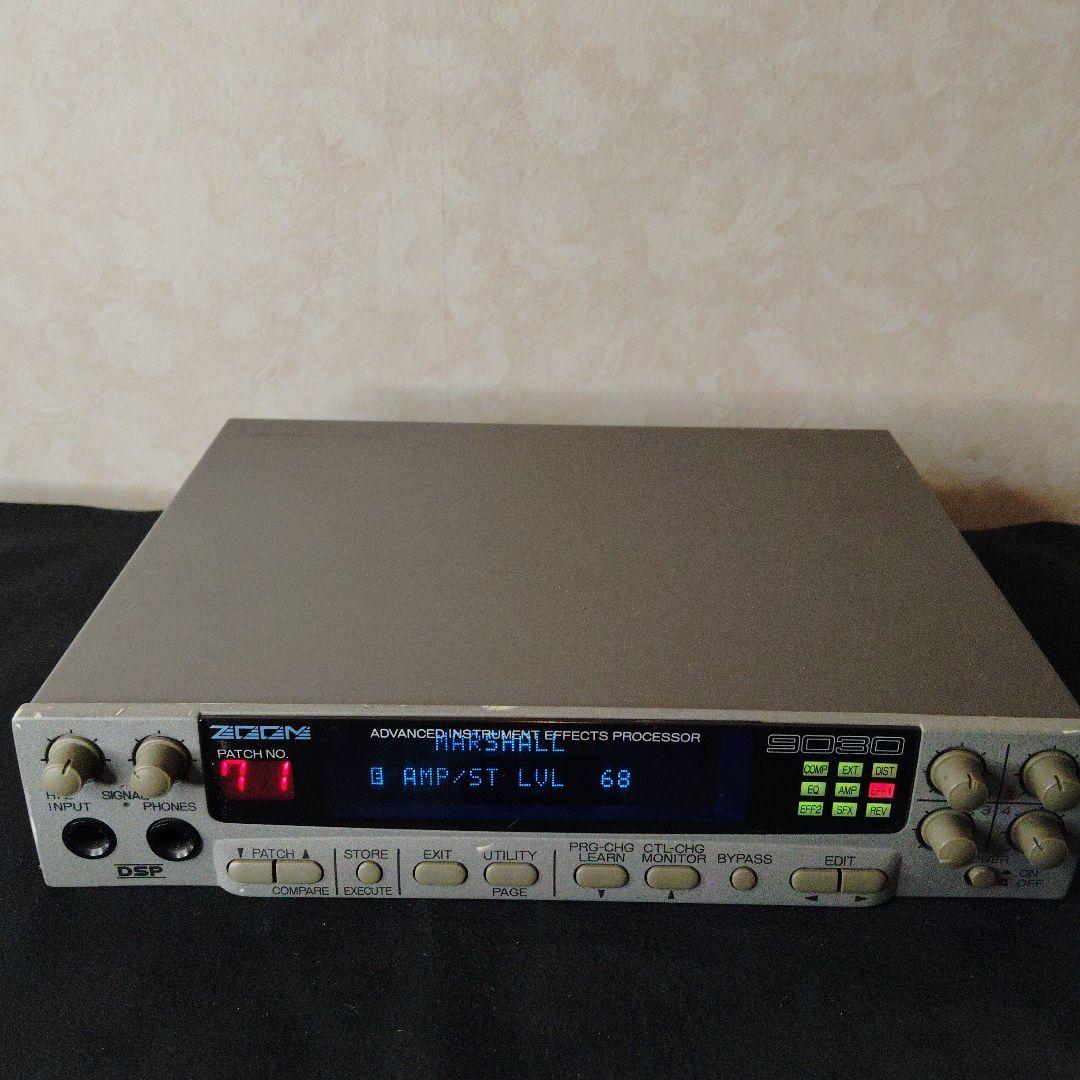【絶版・高機能】ZOOM マルチエフェクター 9030 動作確認品